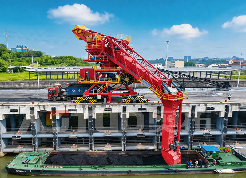 Type ATSL-T Kontinuerlig dæktype Miljøvenlig Multi-Material Ship Losser